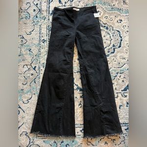 NWT Free People Pull On Flare Jeans Size 28